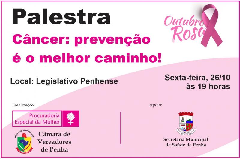 Procuradoria da Mulher realiza evento de conscientização sobre o câncer Procuradoria da Mulher realiza evento de conscientização sobre o câncer