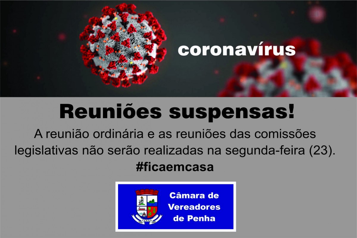 Reuniões do Legislativo Penhense foram suspensas Reuniões do Legislativo Penhense foram suspensas