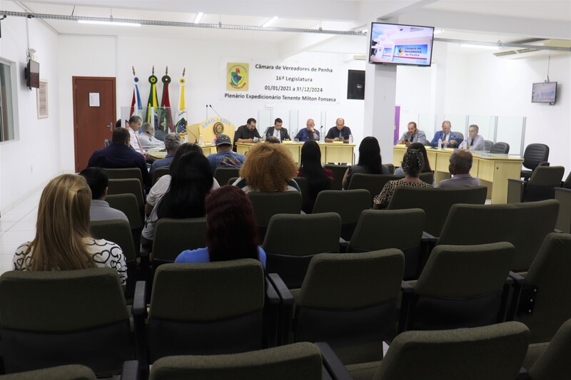 Câmara de Penha aprova cinco projetos Câmara de Penha aprova cinco projetos