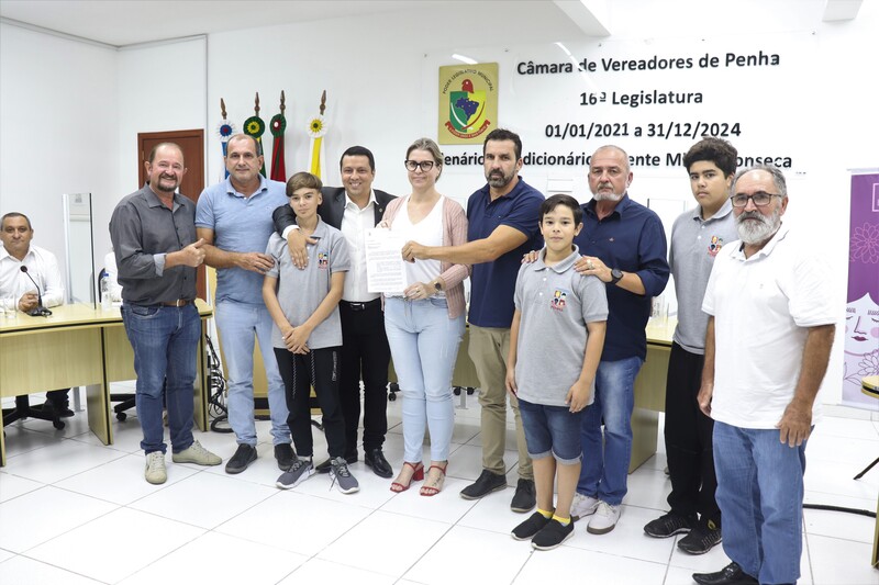 Câmara de Penha repassa R$ 300 mil para segurança nas escolas municipais Câmara de Penha repassa R$ 300 mil para segurança nas escolas municipais