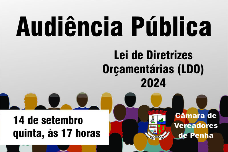 Comissão de Finanças e Orçamento realiza audiência pública sobre LDO 2024 Comissão de Finanças e Orçamento realiza audiência pública sobre LDO 2024