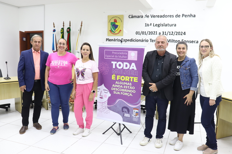 Procuradoria da Mulher promove palestra sobre a campanha Outubro Rosa Procuradoria da Mulher promove palestra sobre a campanha Outubro Rosa