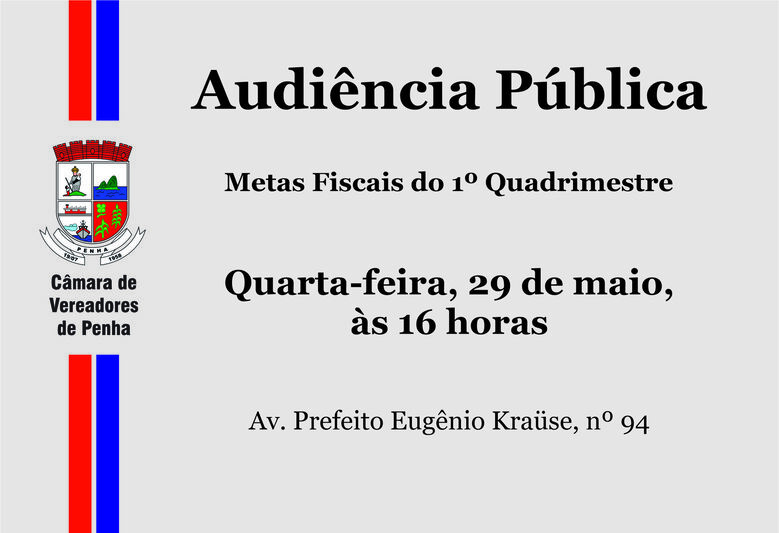 Comissão avalia o cumprimento das metas fiscais do 1º quadrimestre Comissão avalia o cumprimento das metas fiscais do 1º quadrimestre