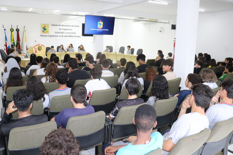 Câmara Mirim de Penha aprova cinco projetos Câmara Mirim de Penha aprova cinco projetos