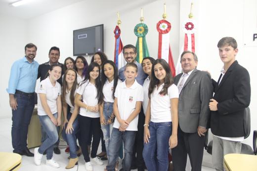 Solenidade marca o encerramento das atividades do Programa Câmara Mirim 2016