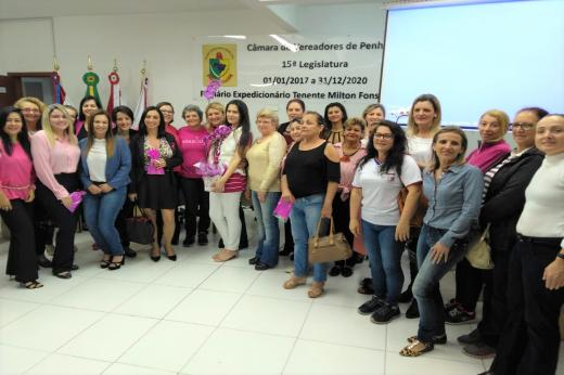 Procuradoria da Mulher realiza palestra alusiva ao Outubro Rosa