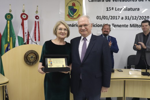 Câmara concede cidadania honorária à desembargadora Rosana Fachin