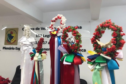 Câmara de Penha recebe a Bandeira do Divino nesta sexta (7)