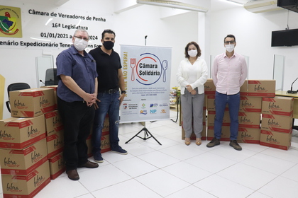 Águas de Penha contribui com a Câmara Solidária