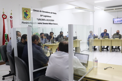 Legislativo Penhense aprova a LOA 2022 e lança campanha Dezembro Verde