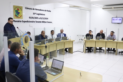 Secretários municipais são ouvidos pelos vereadores de Penha