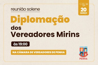 Vereadores mirins serão diplomados na quarta-feira (20)