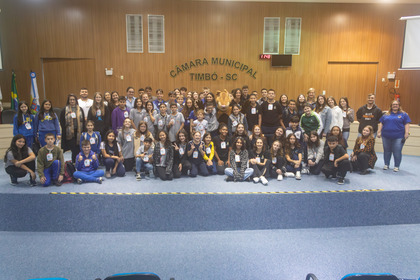 Vereadores mirins participam de Conferência Regional em Timbó