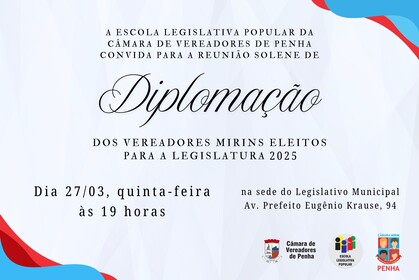 Escolas de Penha elegem 13 vereadores mirins