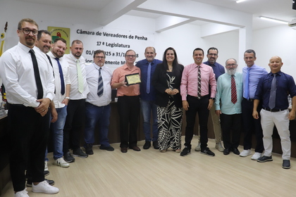 Sete projetos de lei e uma moção de aplausos são aprovados na Câmara de Penha