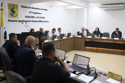 Legislativo Penhense aprova três projetos