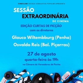 Sessão extraordinária de Cinema exibe três curtas-metragens