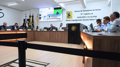 Câmara de Vereadores de Penha aprova Moção de Aplauso à Associação Pró-Judô na 6ª Reunião Ordinária de 2026