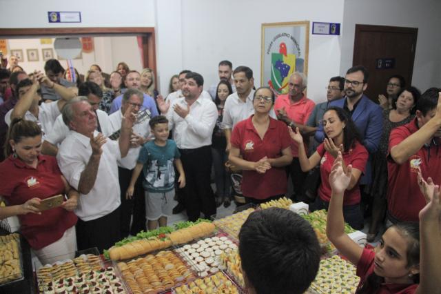 Recepção da Bandeira do Divino Espírito Santo - 04/05/2018