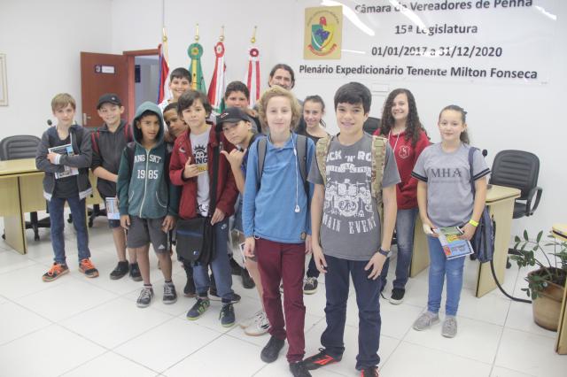 Visita das Escolas Edith Prates Gonçalves e Manoel Henrique de Assis (30 e 31 de agosto)