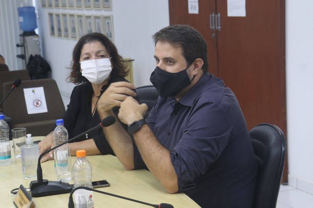 Reunião com a empresa Águas de Penha