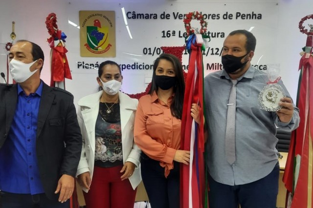 Recepção da Bandeira do Divino Espírito Santo 07/05/2021