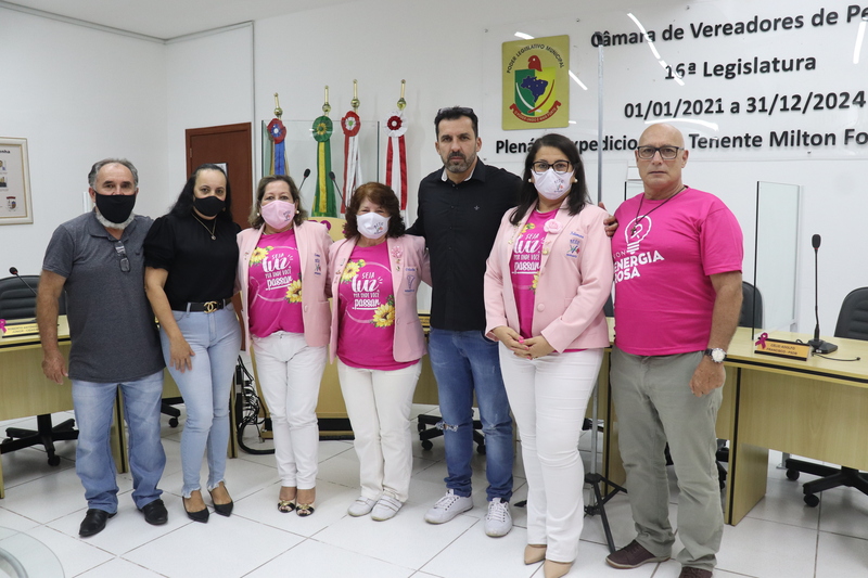 Palestra sobre prevenção do câncer de mama