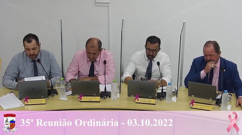 35ª Reunião Ordinária 03/10/2022