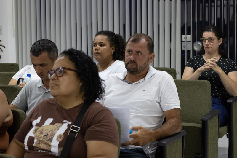 Reunião com Monitoras da Educação