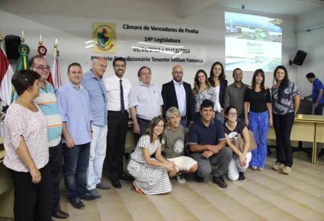 Reunião com a empresa Águas de Penha - 28.01.2016