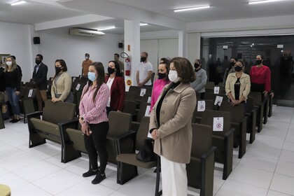 Solenidade alusiva ao Agosto Lilás - 15 anos da Lei Maria da Penha