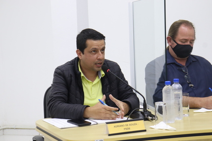 Reunião sobre o contrato com a Águas de Penha