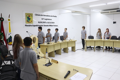 Posse dos Vereadores Mirins 2023