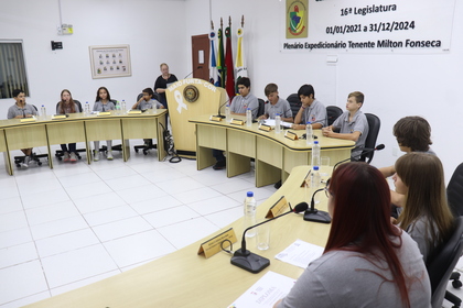 Posse dos Vereadores Mirins 2023