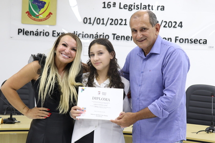 Diplomação vereadores mirins