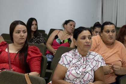Reunião com Monitoras