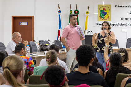 Reunião com Monitoras