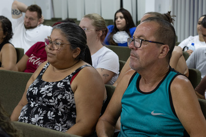 Reunião com Monitoras