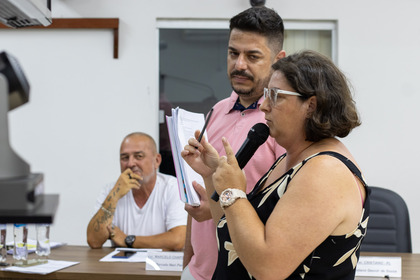 Reunião com Monitoras