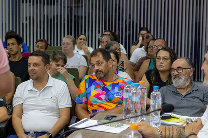Reunião com Monitoras