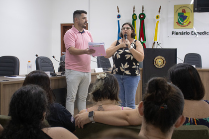 Reunião com Monitoras