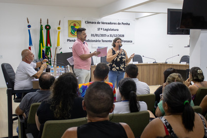 Reunião com Monitoras