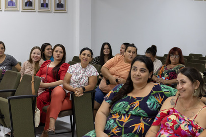 Reunião com Monitoras