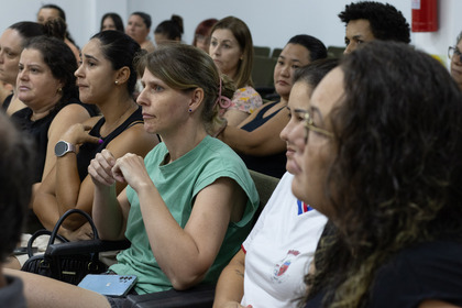 Reunião com Monitoras