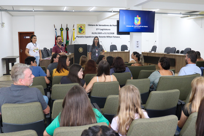Recepção dos Vereadores Mirins 2025