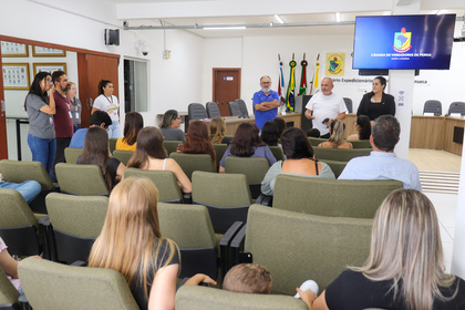 Recepção dos Vereadores Mirins 2025