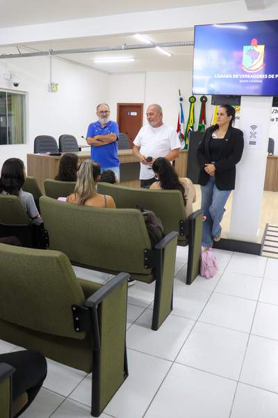 Recepção dos Vereadores Mirins 2025