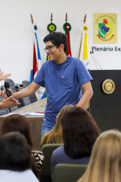 Recepção dos Vereadores Mirins 2025
