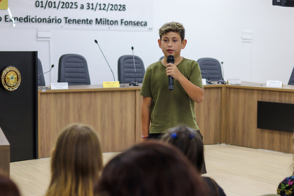 Recepção dos Vereadores Mirins 2025