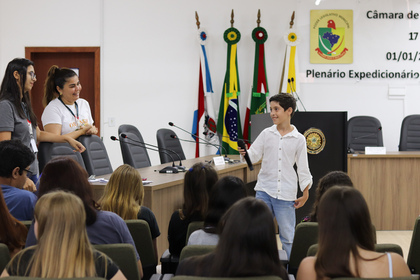 Recepção dos Vereadores Mirins 2025